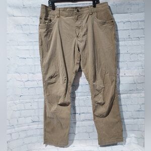 Kuhl Revolvr Rogue Mens Pants Size 40x30 Brown Hiking Outdoors Gorpcore Utility